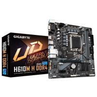 GIGABYTE H610M-H DDR4 M2 PCIe NVME HDMI VGA LGA1700P - 1